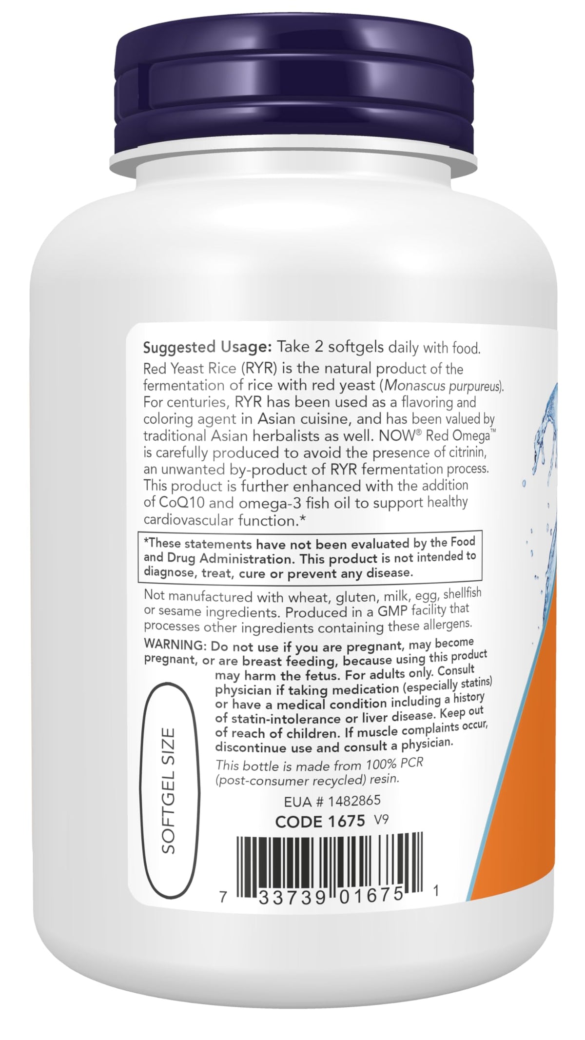 Authentic NOW Foods Red Omega 90 softgels imported to India for heart health