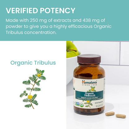 Natural Tribulus Terrestris herbal supplement for men