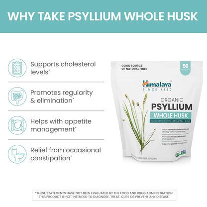 Himalaya Psyllium Husk powder serving scoop and texture