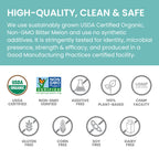 Close up of clean vegan gluten free herbal glucose support supplement by Himalaya