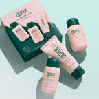 Complete Coco and Eve Hydrated Hair Superstars holiday gift set contents layout