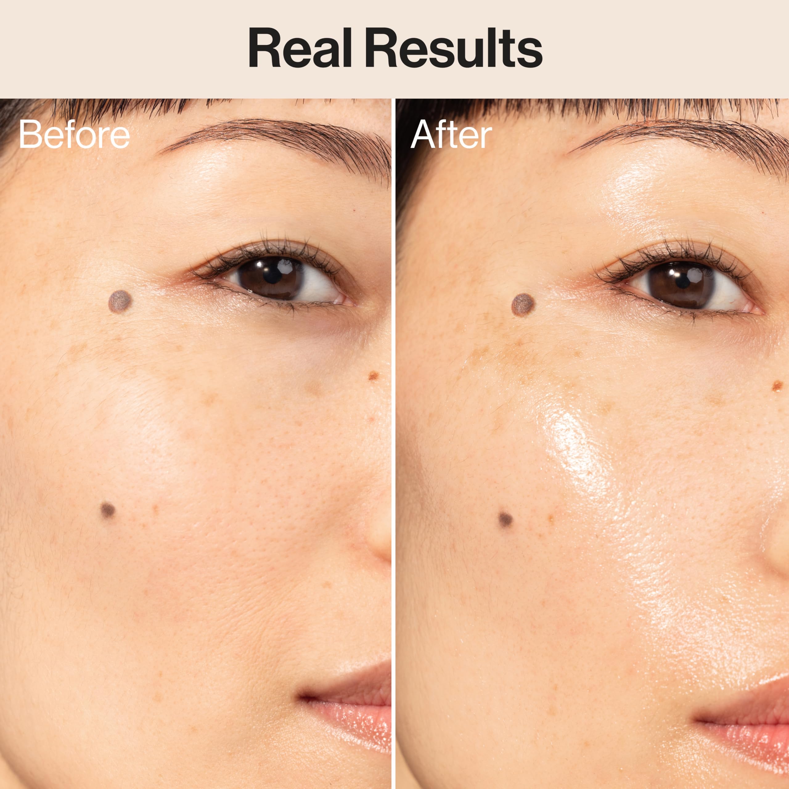 Honest Beauty Hydrogel Cream top view of the blue and white moisturizer lid