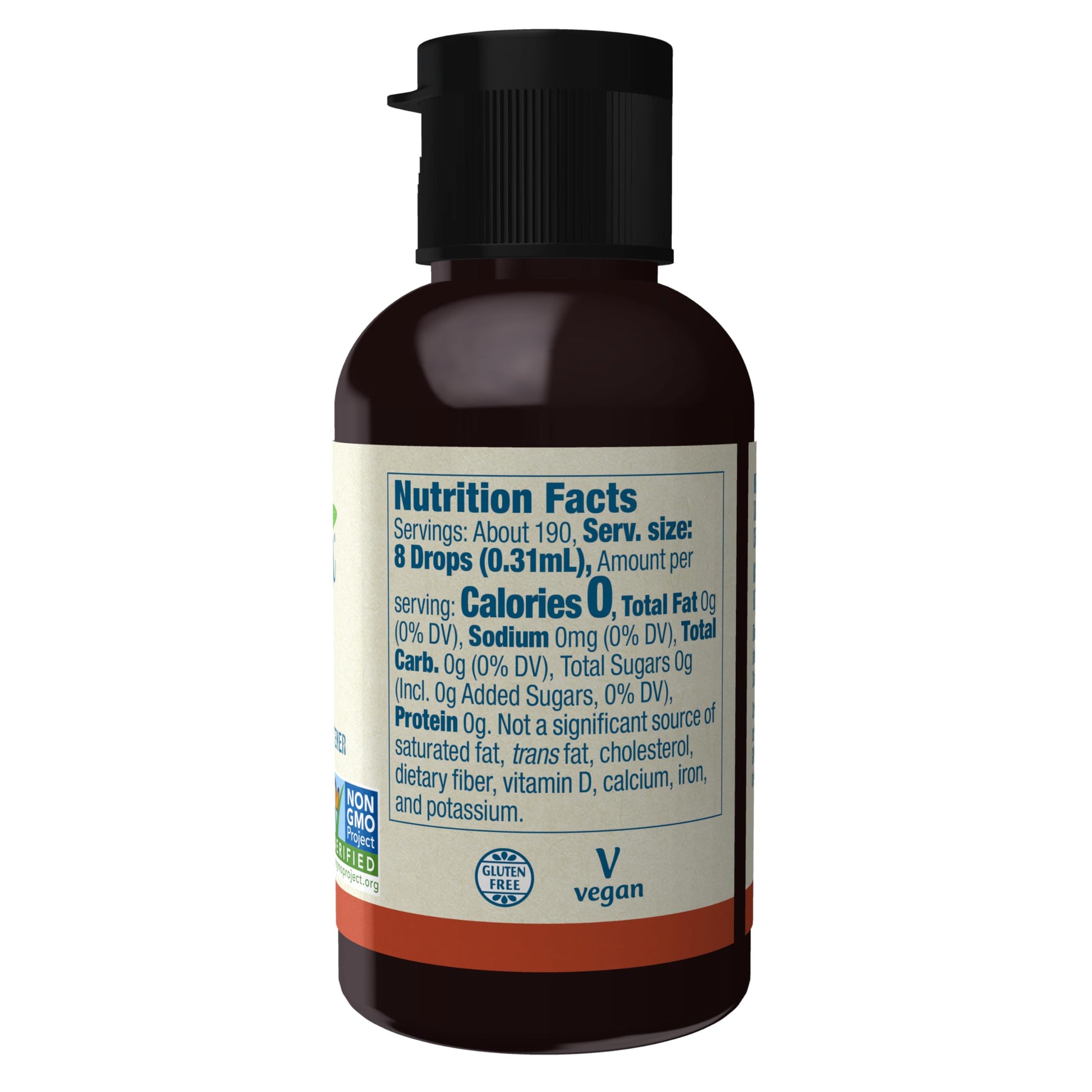 NOW Foods zero calorie liquid sweetener in chai spice flavor imported wellness product