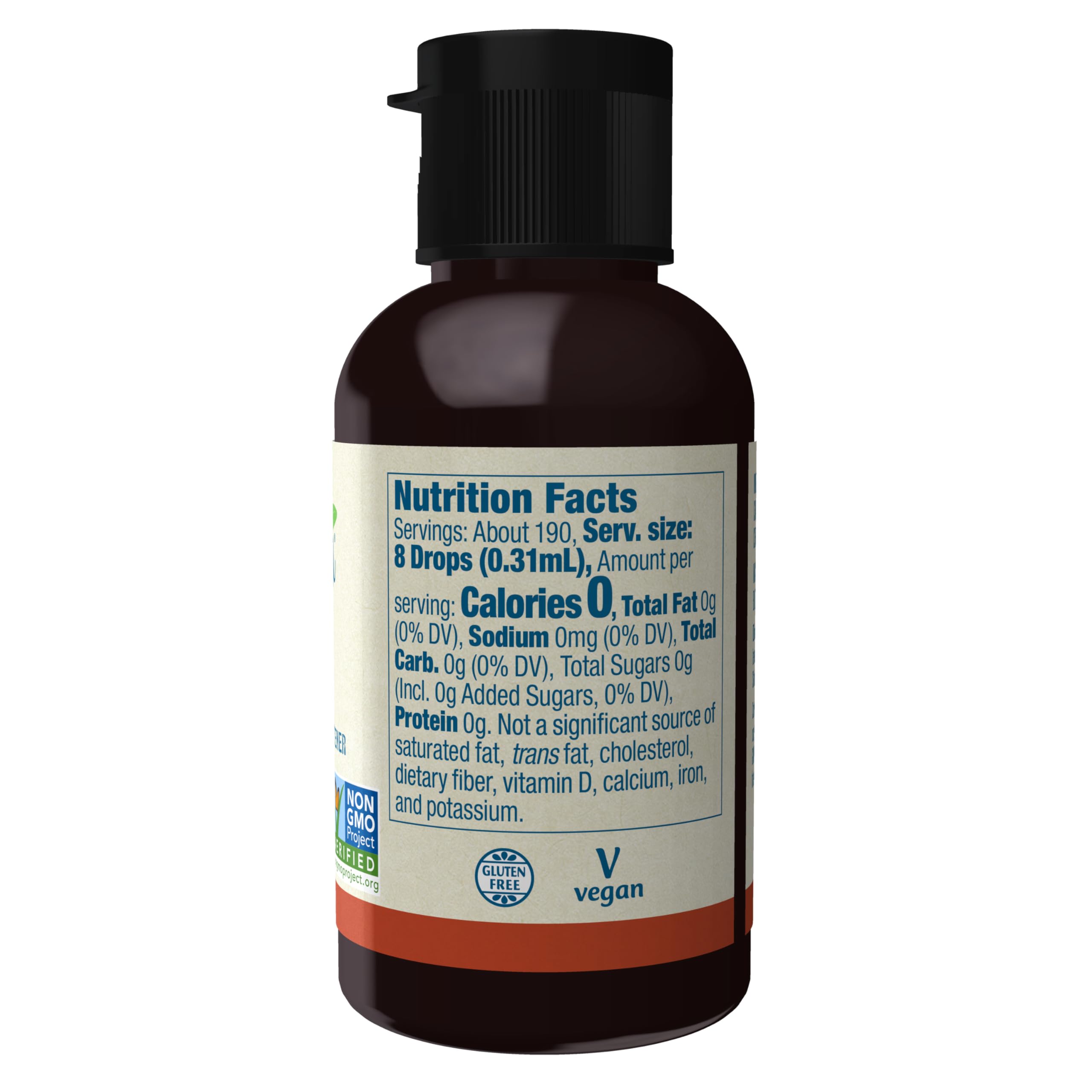 NOW Foods zero calorie liquid sweetener in chai spice flavor imported wellness product