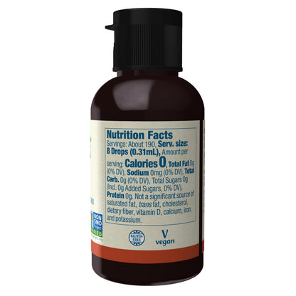 NOW Foods zero calorie liquid sweetener in chai spice flavor imported wellness product