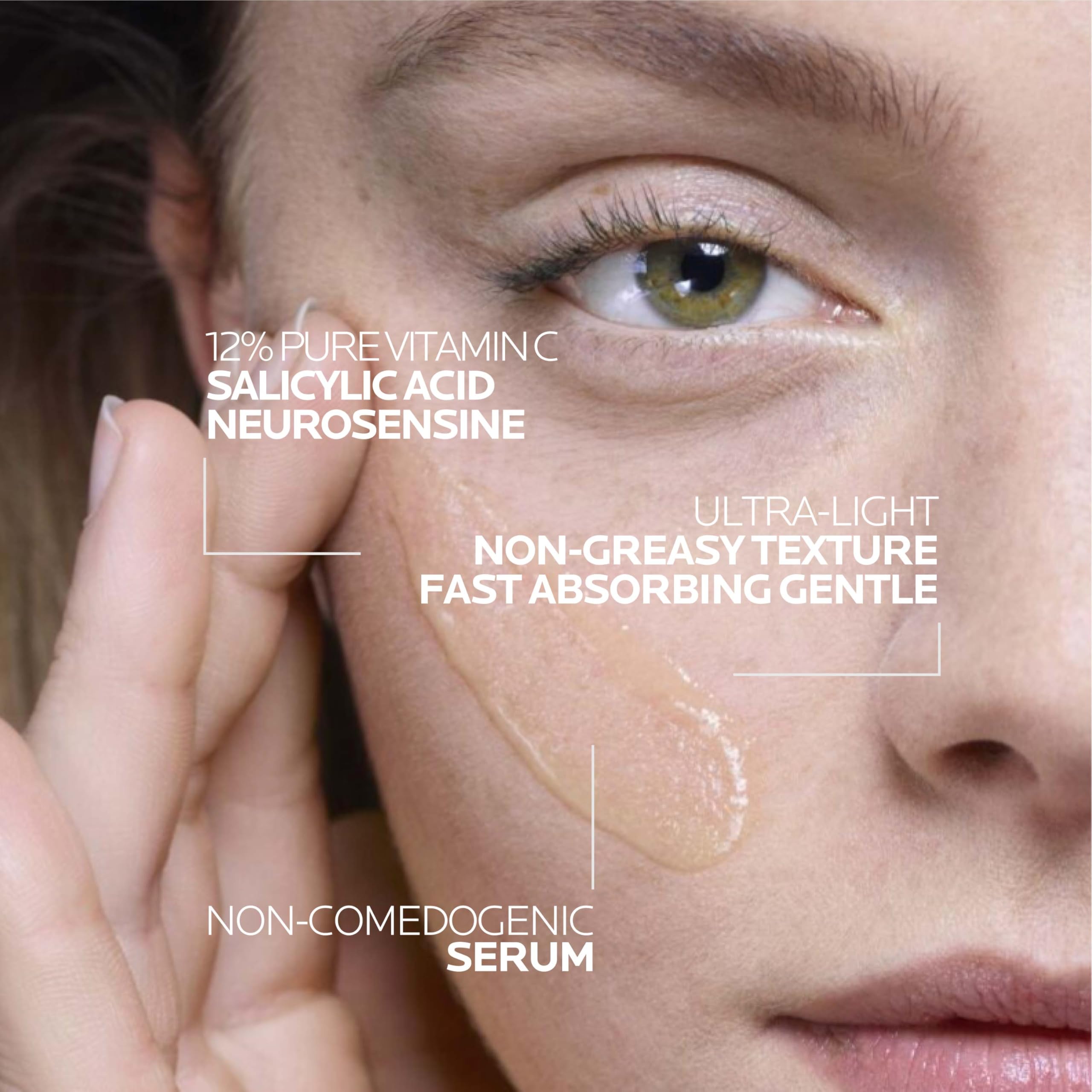 La Roche-Posay serum box showing key ingredients list