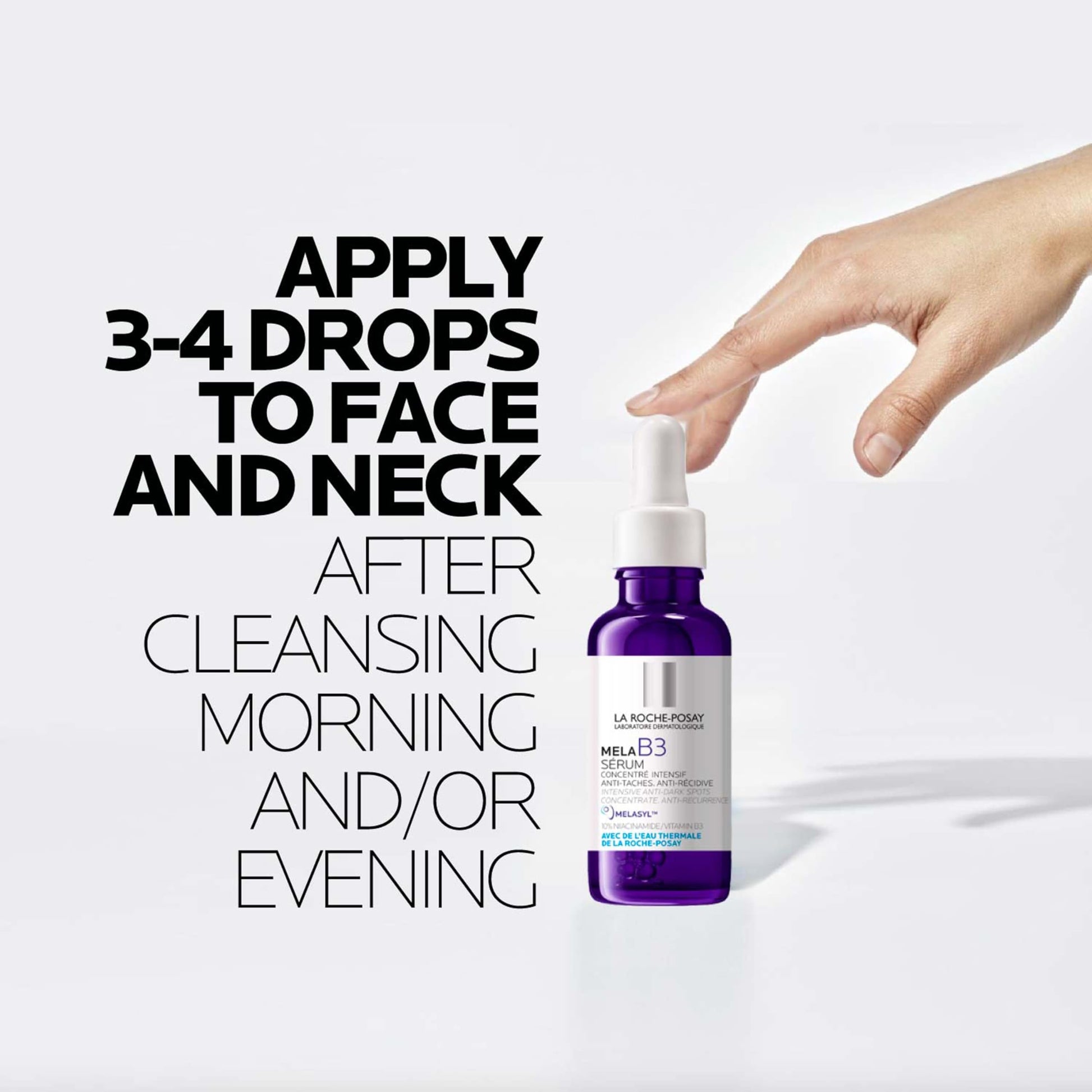 La Roche-Posay Mela B3 Serum applicator and bottle