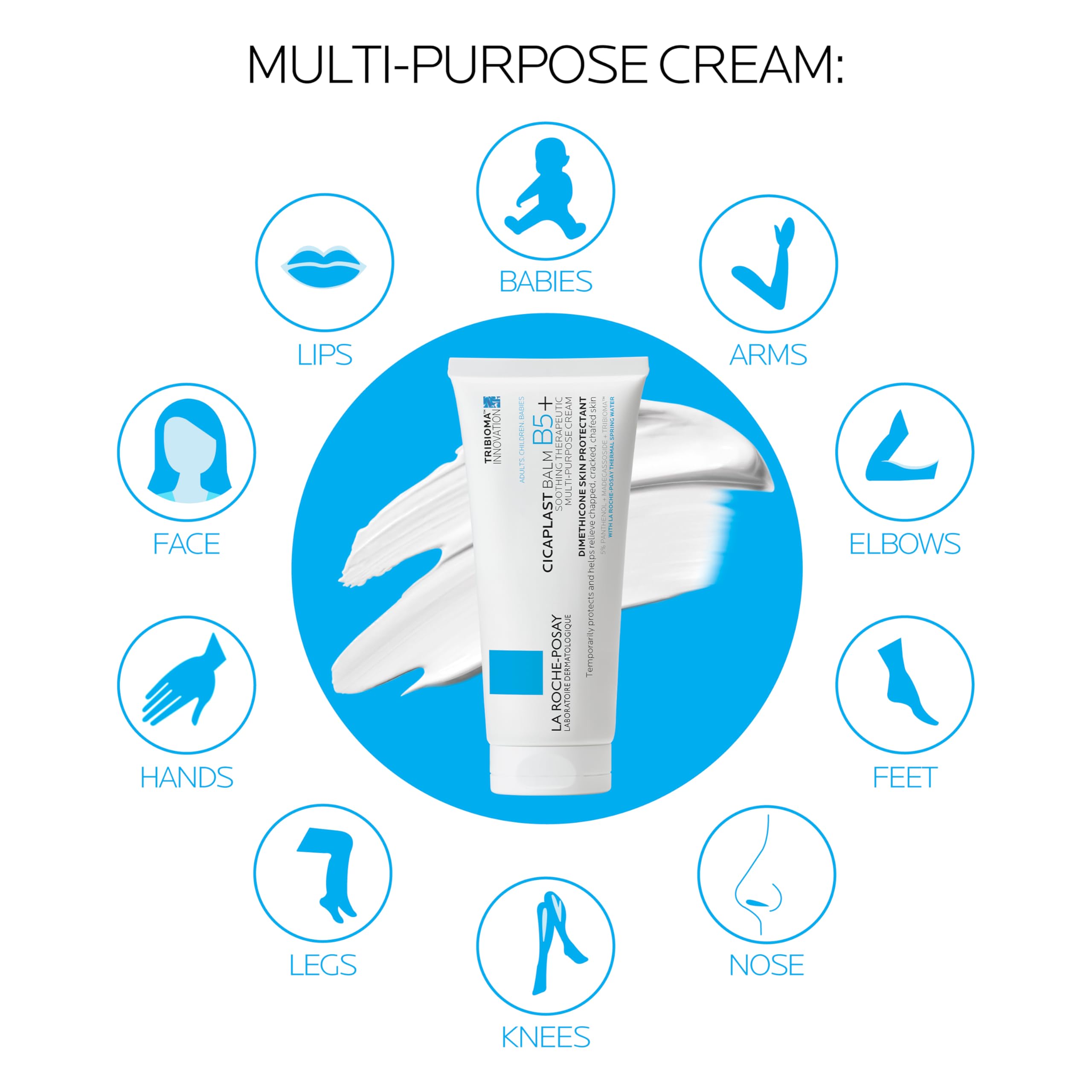 La Roche-Posay Toleriane Double Repair Matte Moisturizer bottle back view