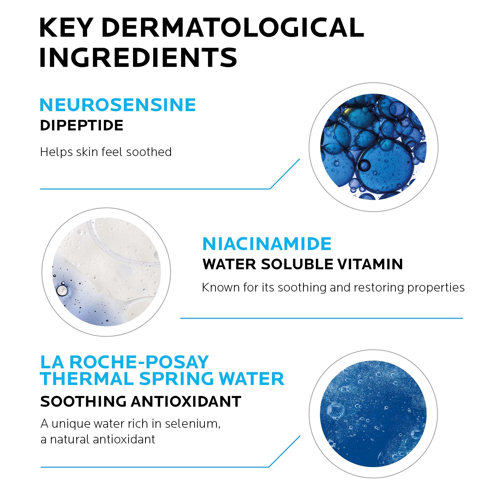 La Roche-Posay allergy tested eye cream for dry skin relief