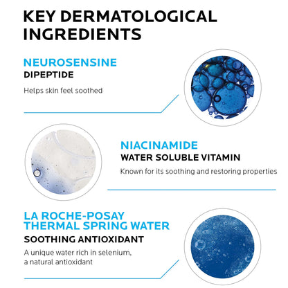La Roche-Posay allergy tested eye cream for dry skin relief