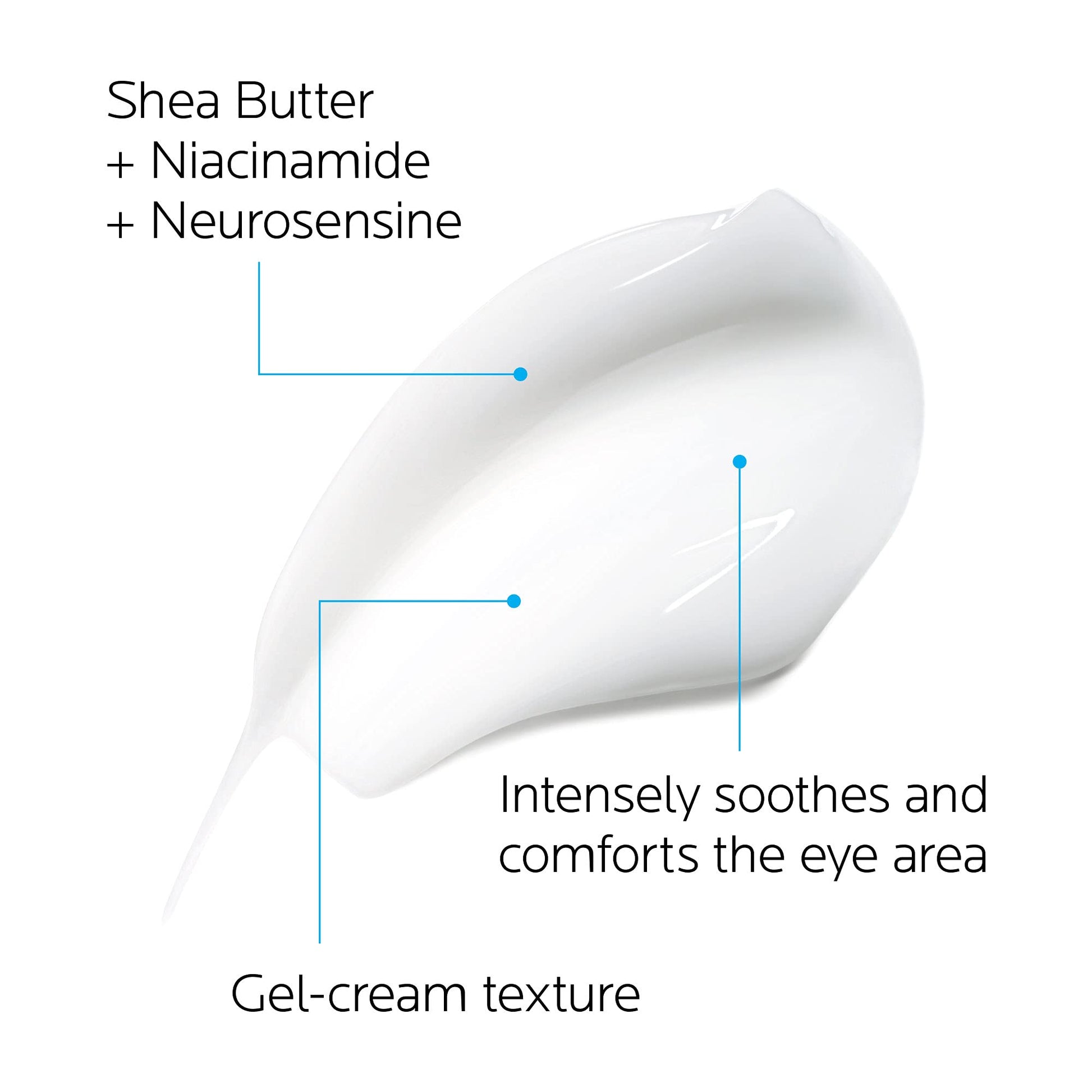 Dermallergo eye contour repair lotion ingredients list on the box