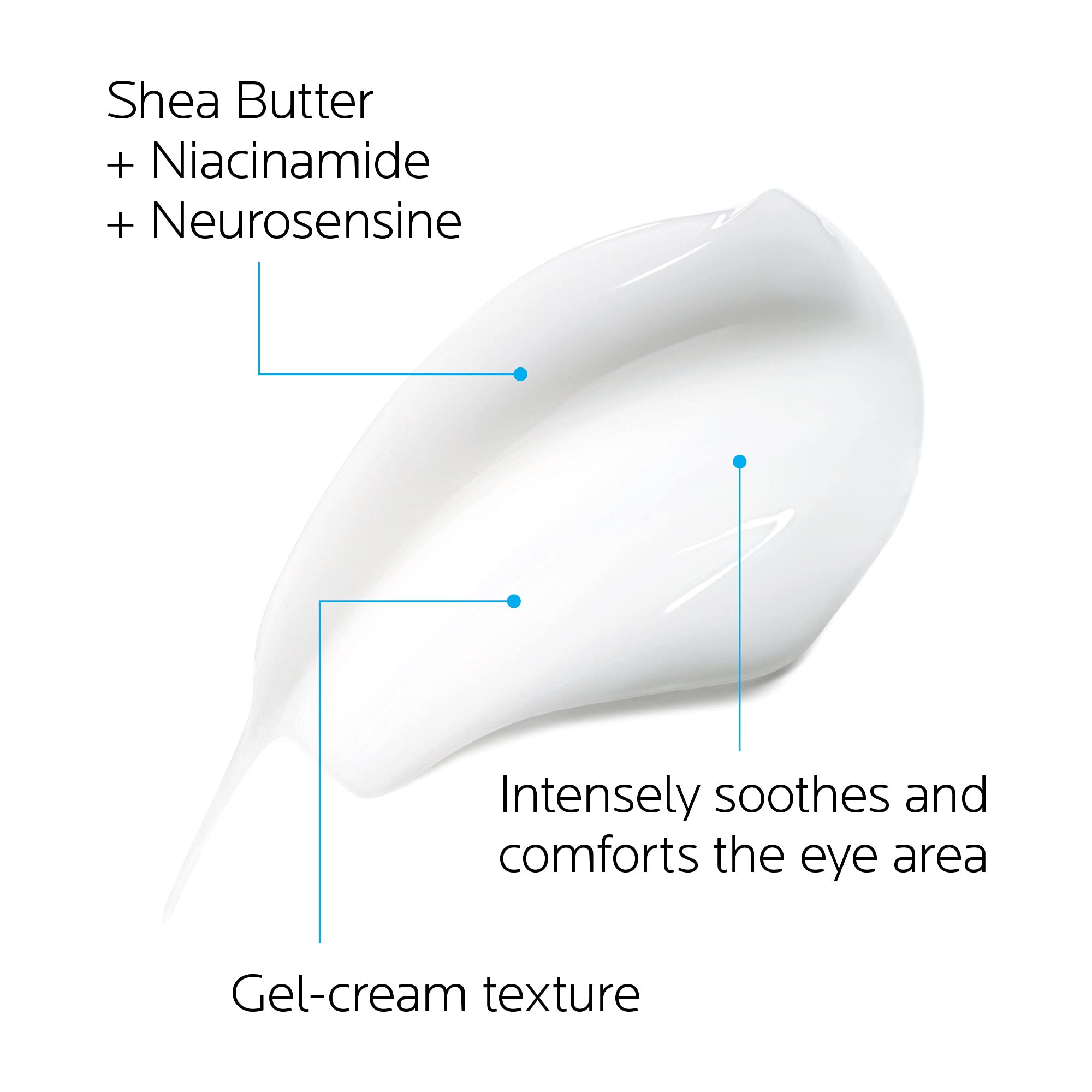 Dermallergo eye contour repair lotion ingredients list on the box