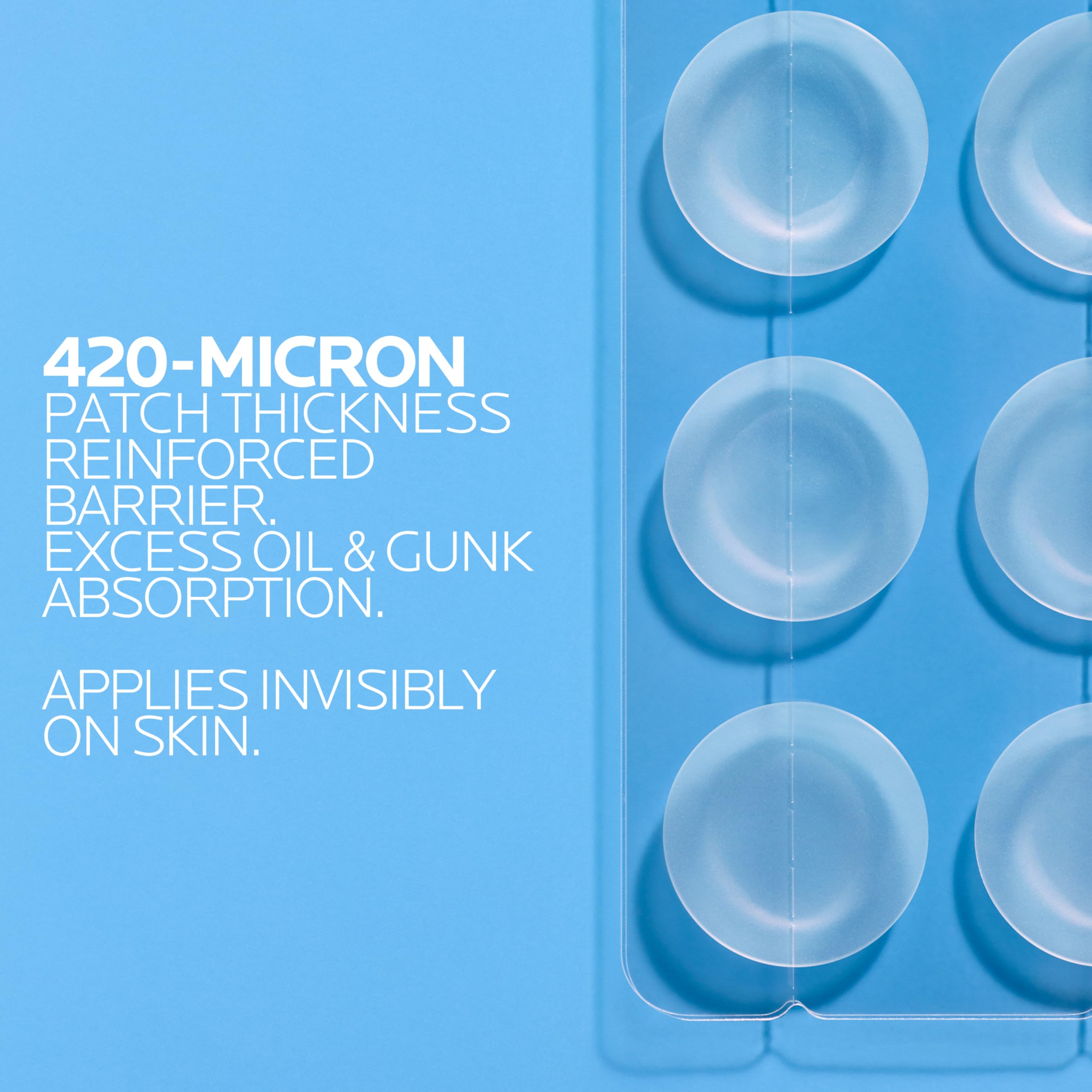 Application guide for La Roche-Posay blemish patches