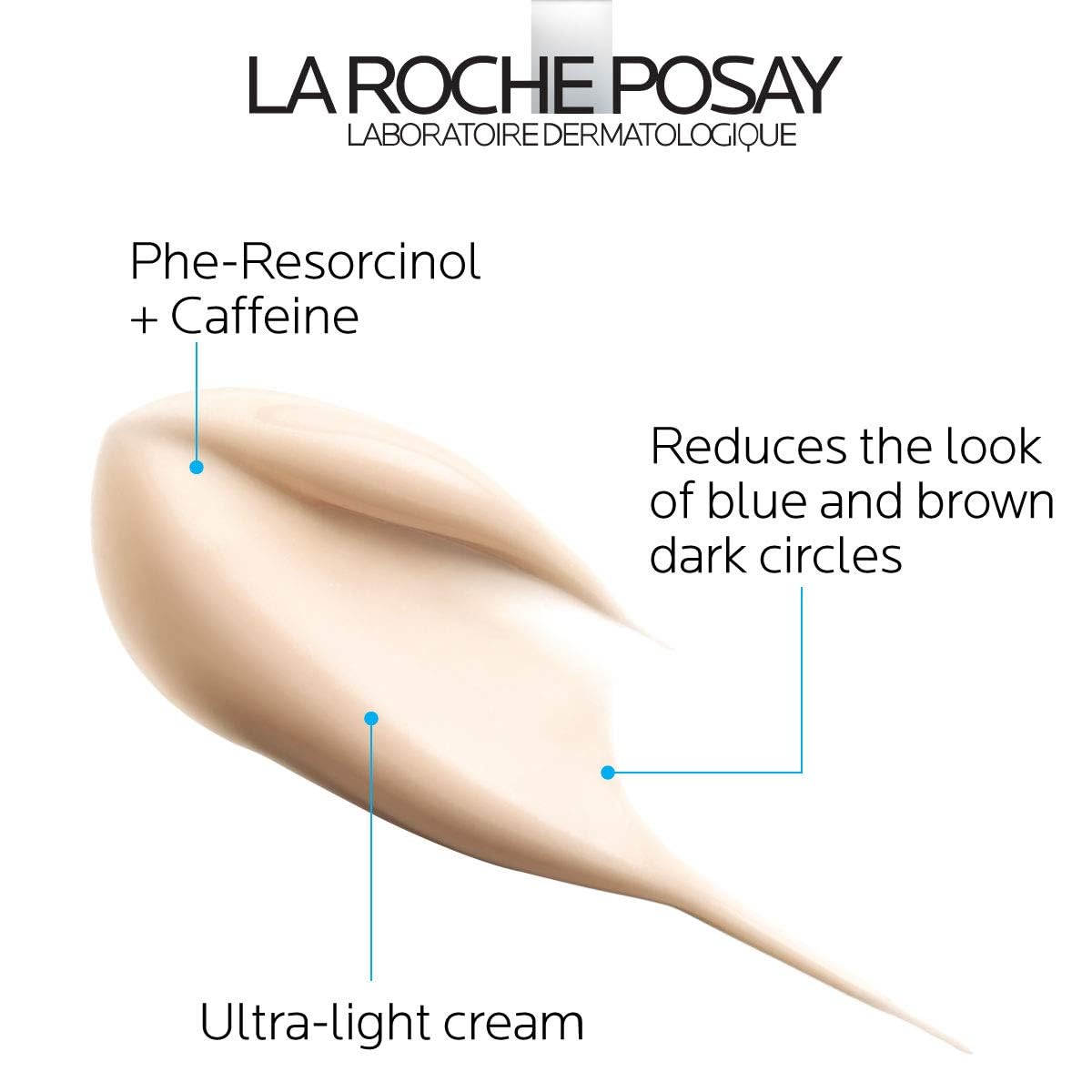 Authentic USA imported La Roche-Posay dark circles treatment outer box front