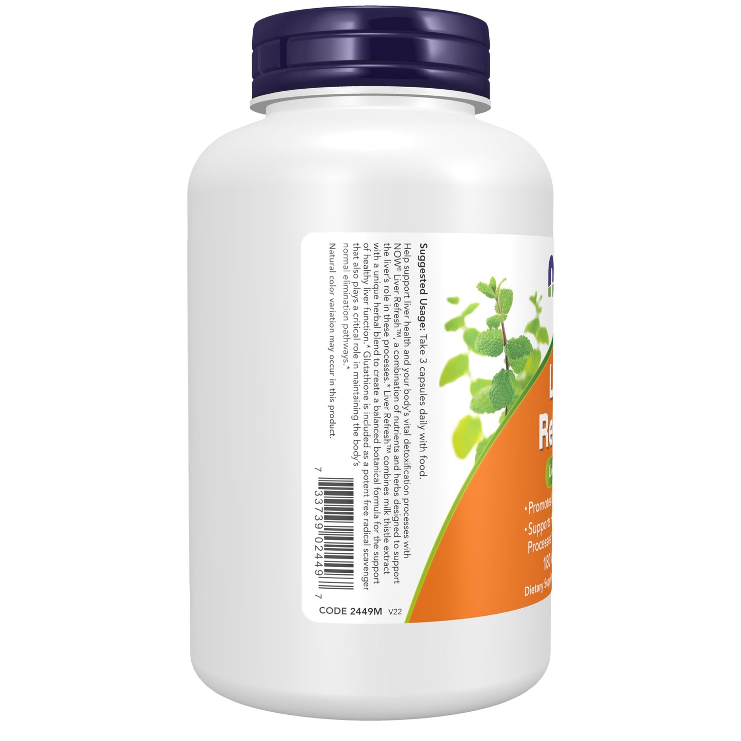 Imported USA liver detoxifier supplement showcasing the clean allergen-free certification icons.