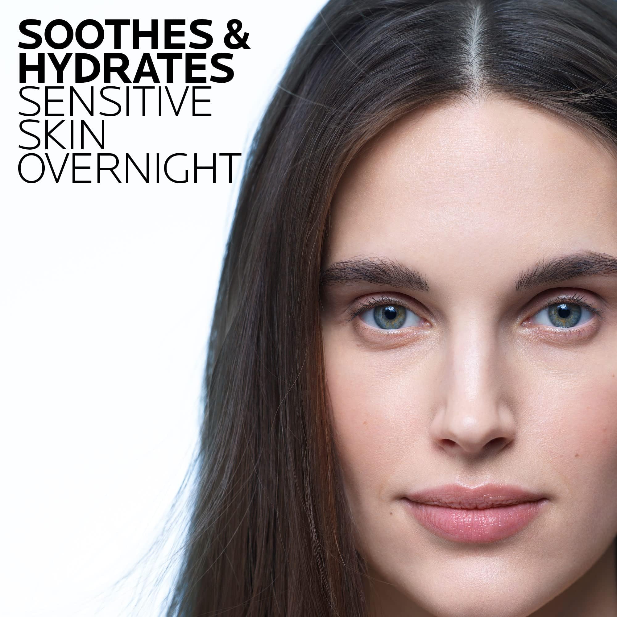 La Roche-Posay night cream for face featuring Vitamin E and Neurosensine ingredients