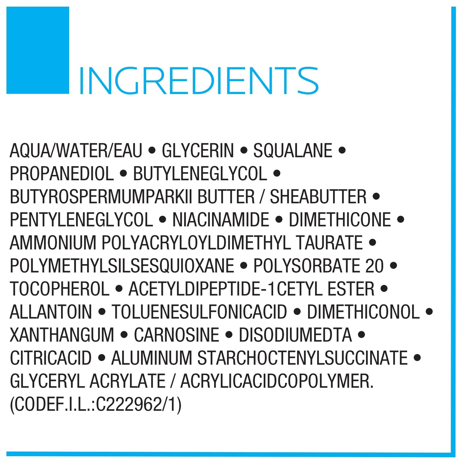 La Roche-Posay authentic USA imported sensitive skin care lineup on display