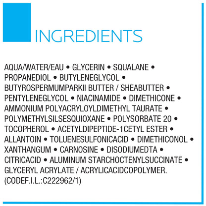 La Roche-Posay authentic USA imported sensitive skin care lineup on display