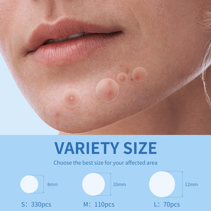 Daolyo acne patches infused with salicylic acid and tea tree oil for blemishes.