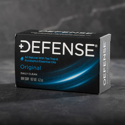 Defense Soap premium imported USA body bar soap for deep sweat cleansing and hygiene care