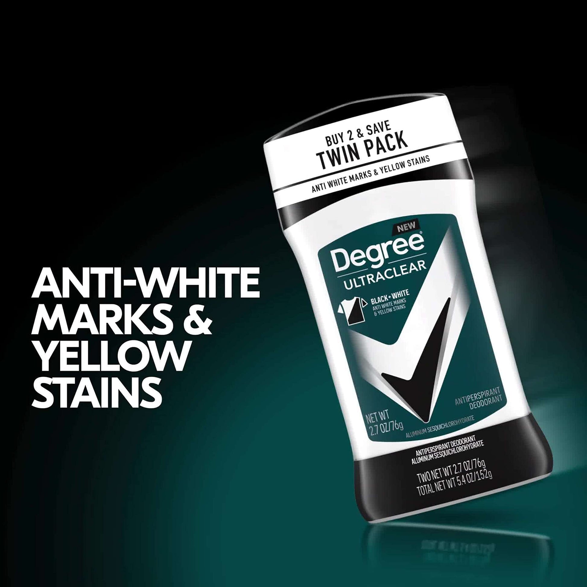 Degree Men long lasting performance imported underarm antiperspirant clear formulation