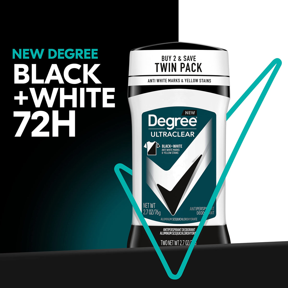 Degree Men twin pack arrangement displayed for e-commerce catalog view
