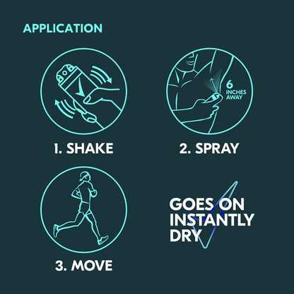 Degree Men three pack ultra clear instantly dry deodorant spray lifestyle view