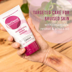 Dermend bruise formula cream close up of tube cap