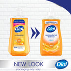 Dial Gold hand soap back label with active ingredients