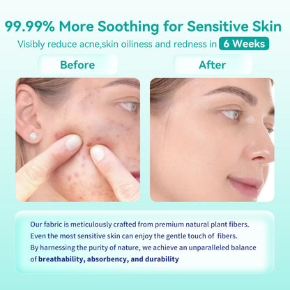 Premium single use facial cleansing cloths packaging details