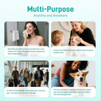 Packaging details highlighting fifty count and hypoallergenic design