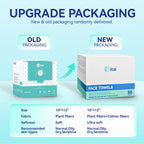 Ditoi biodegradable facial wipes demonstrated during makeup removal