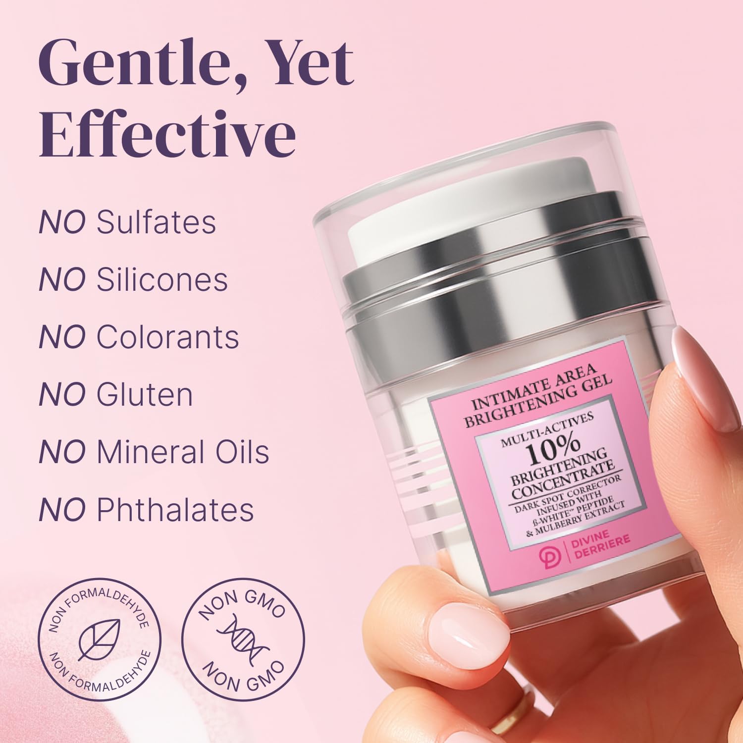Divine Derriere intimate dark spot remover one ounce size premium skincare gel