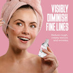 Divine Derriere professional strength AHA liquid skincare container
