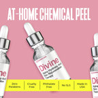 Divine Derriere chemical peel product packaging design
