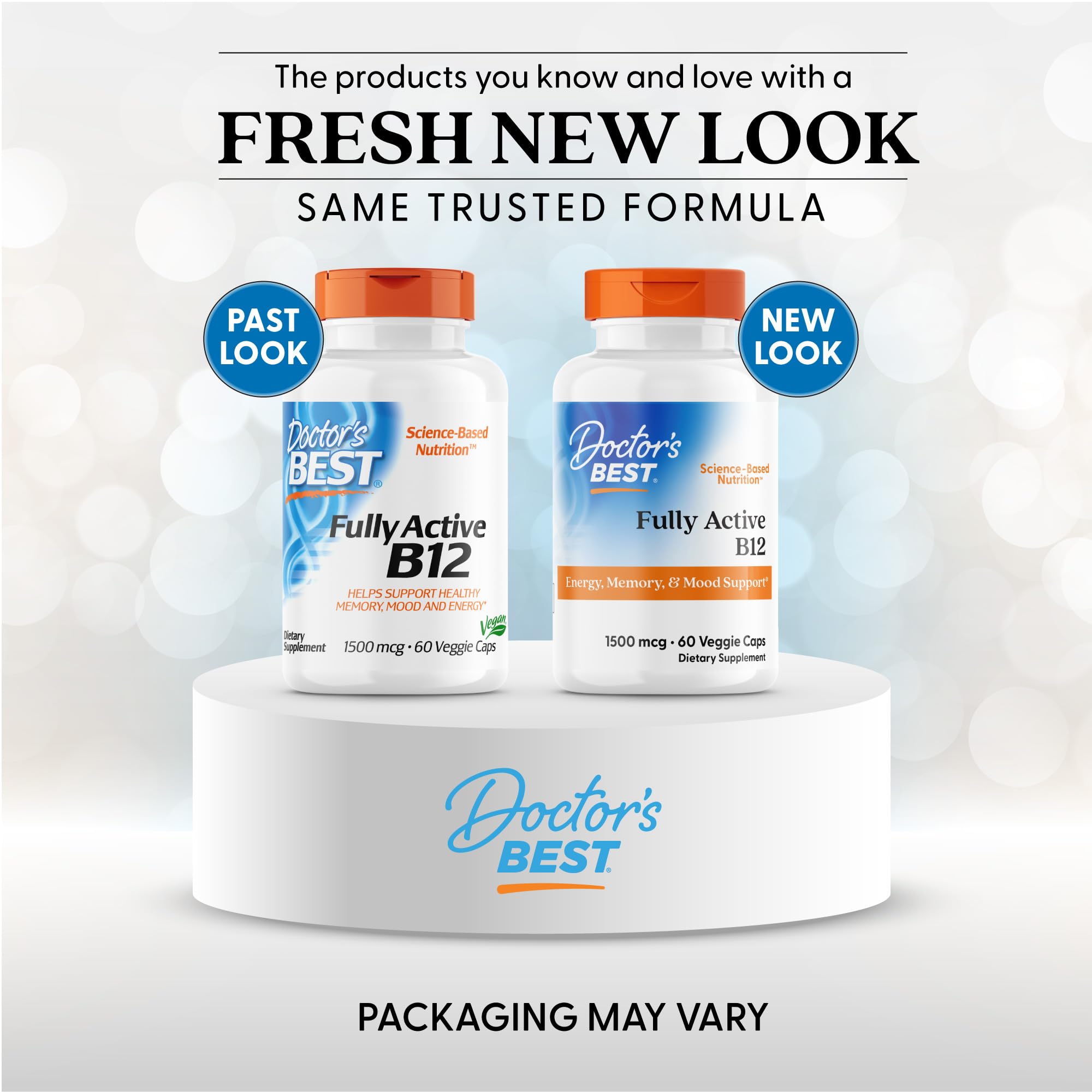 Doctor's Best methylcobalamin 1500 micrograms supplement facts panel labels