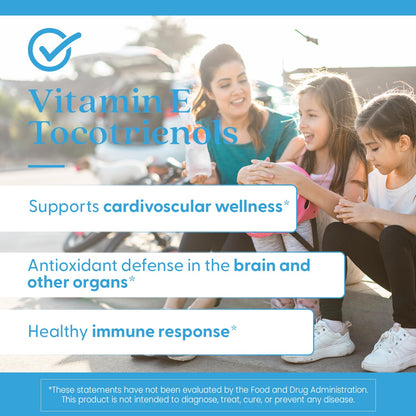 Doctor's Best science based nutrition full spectrum vitamin E tocotrienols bottle base