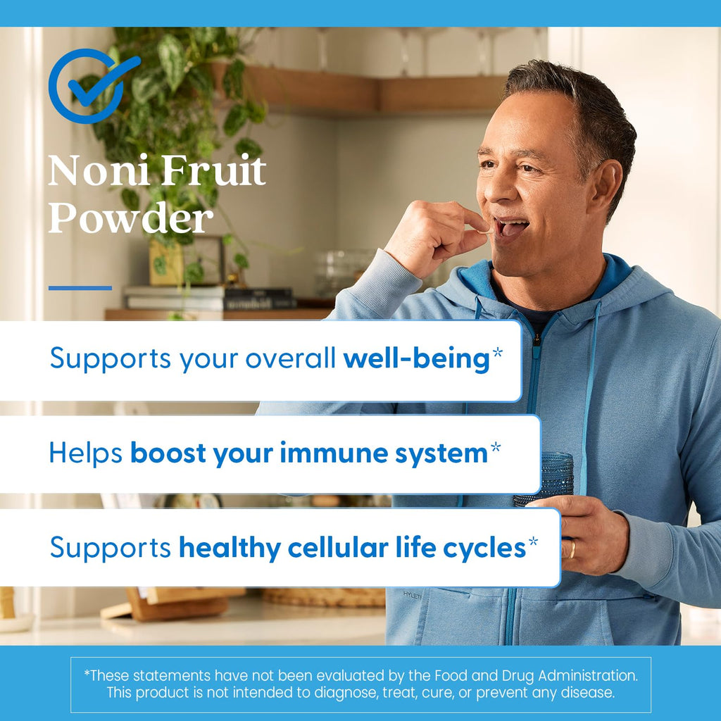 Doctor's Best science-based nutrition Noni fruit powder veggie capsules daily serving size details