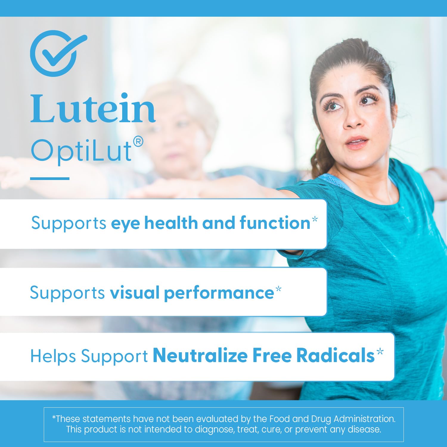 Doctor's Best Lutein veggie capsules bottle top view