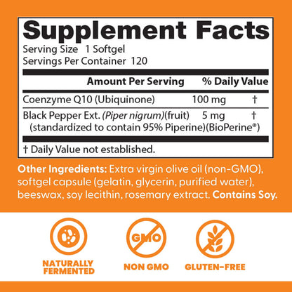 Doctor's Best cellular energy and cardiovascular vitality support softgels packaging