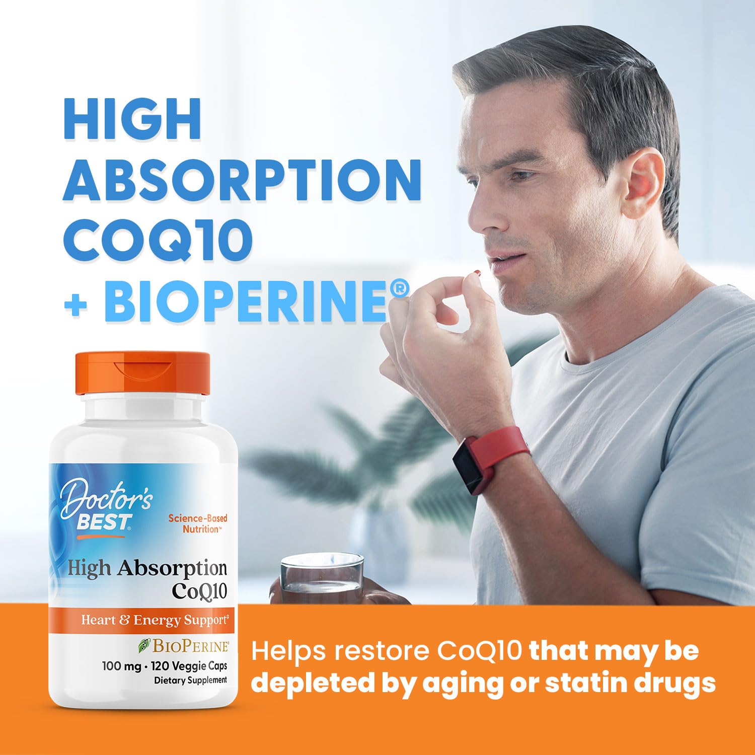 Doctor's Best high bioavailability cellular energy supplement packaging details