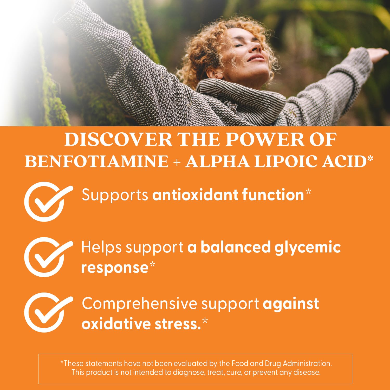 Doctor's Best Alpha-Lipoic Acid and Benfotiamine ingredient details