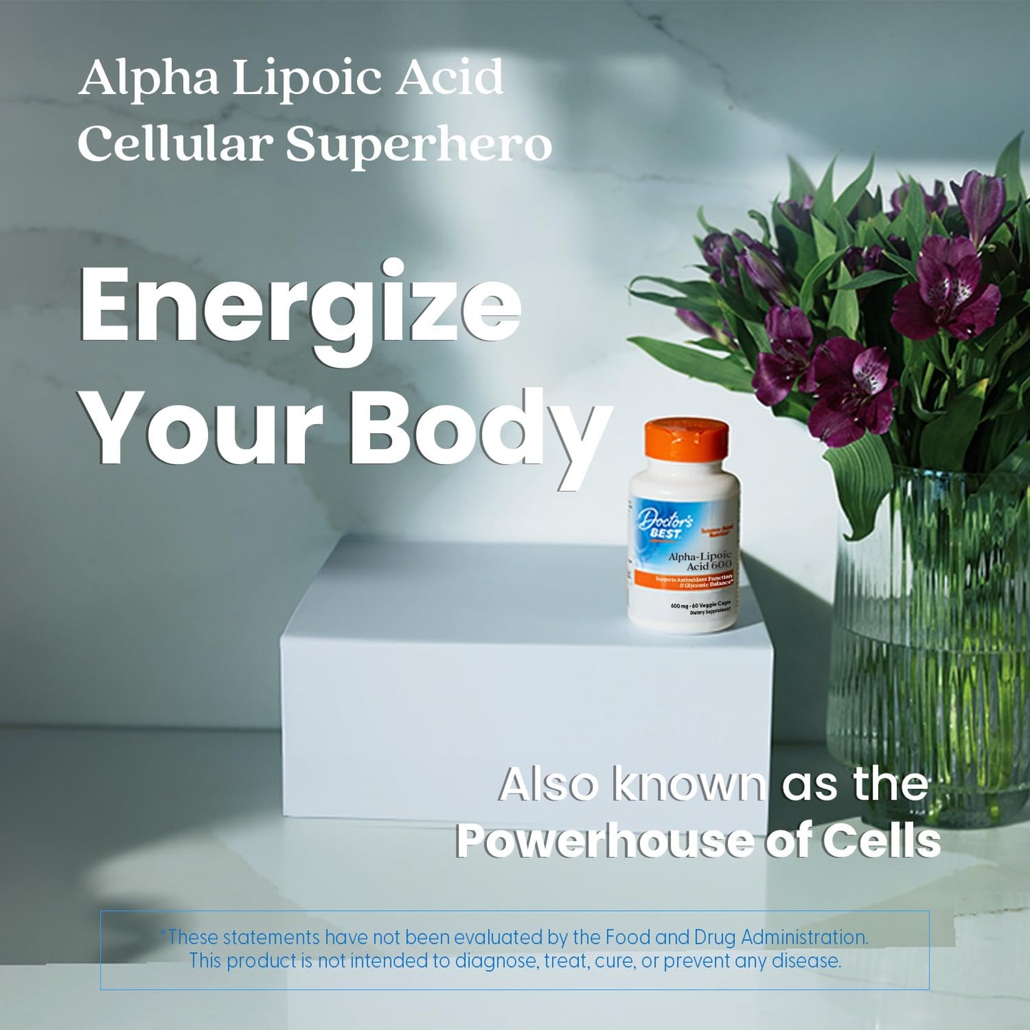 Doctors Best Alpha Lipoic Acid 600mg for nerve health support