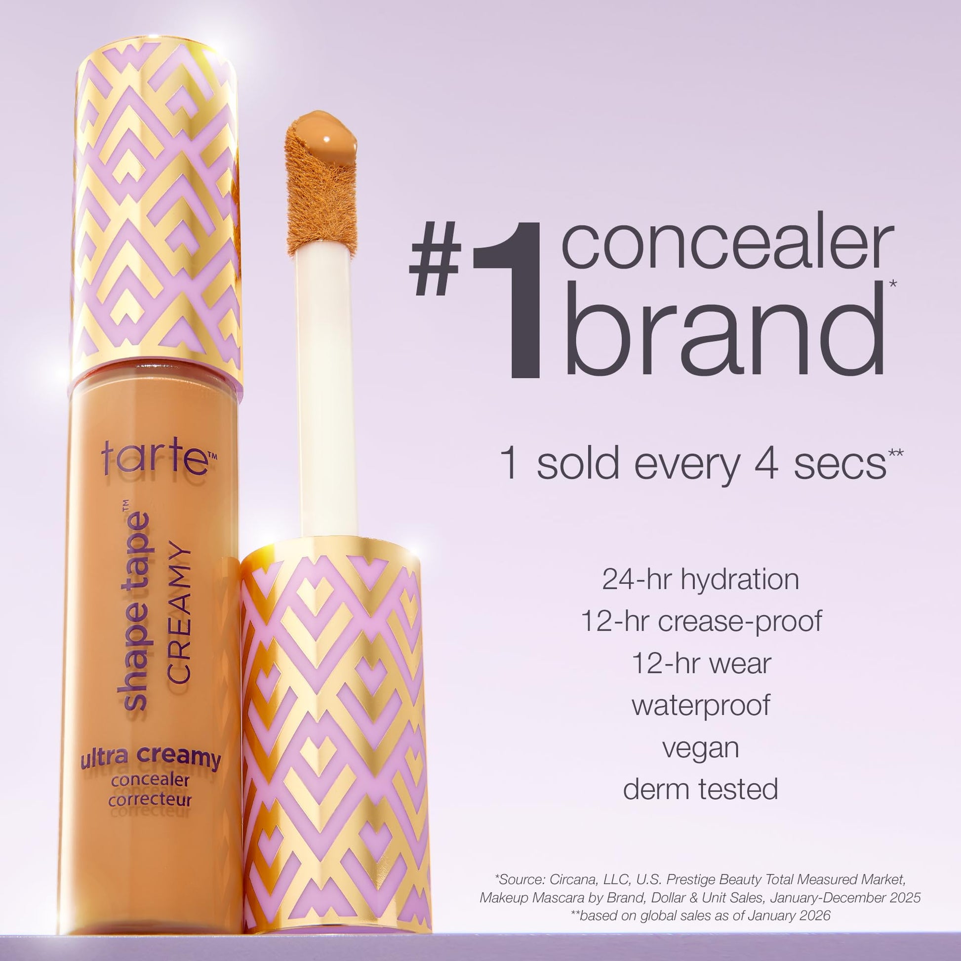 Tarte vegan skincare infused makeup base showing open bottle