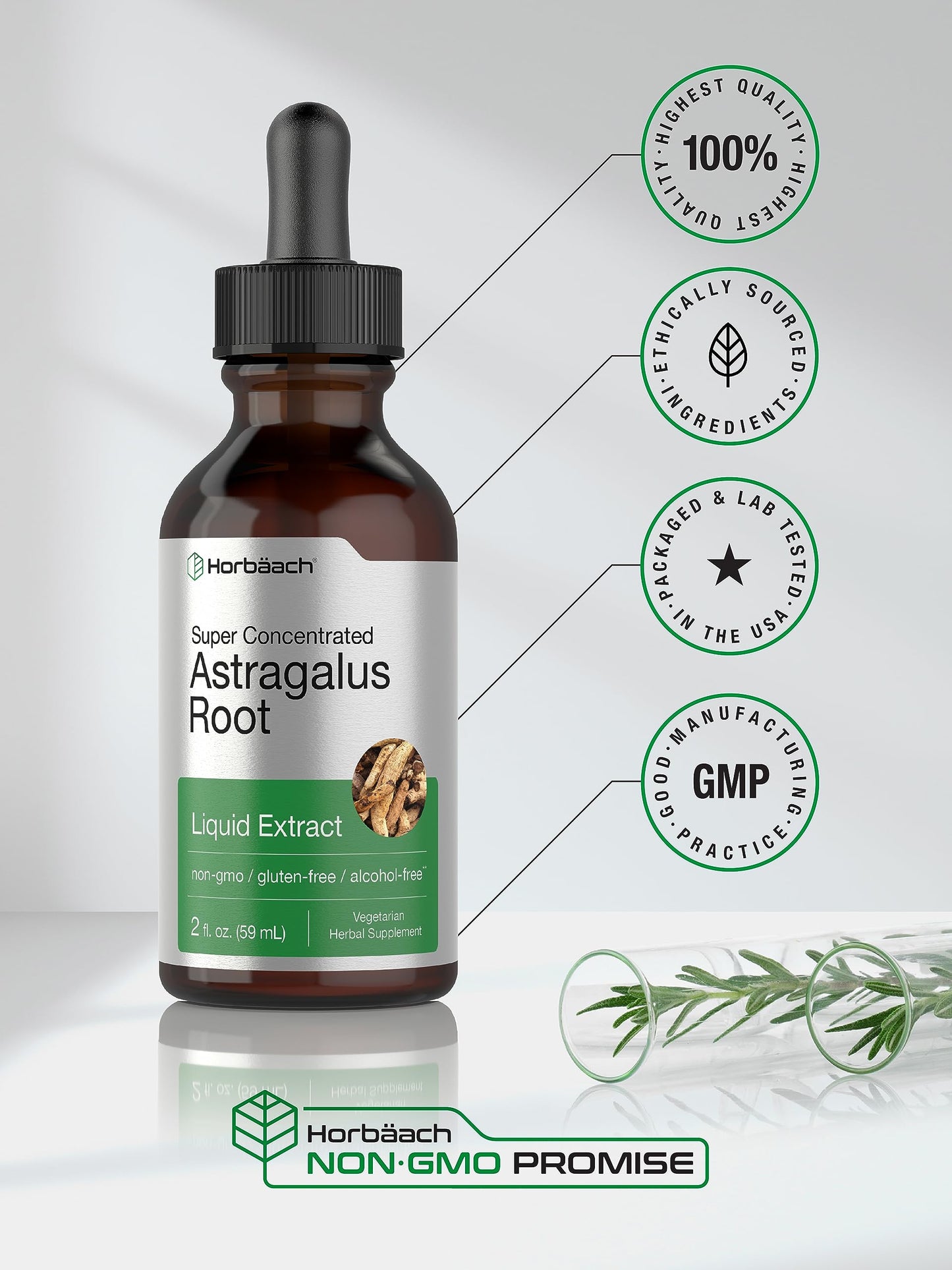 Premium imported astragalus liquid extract for daily wellness and vitality.