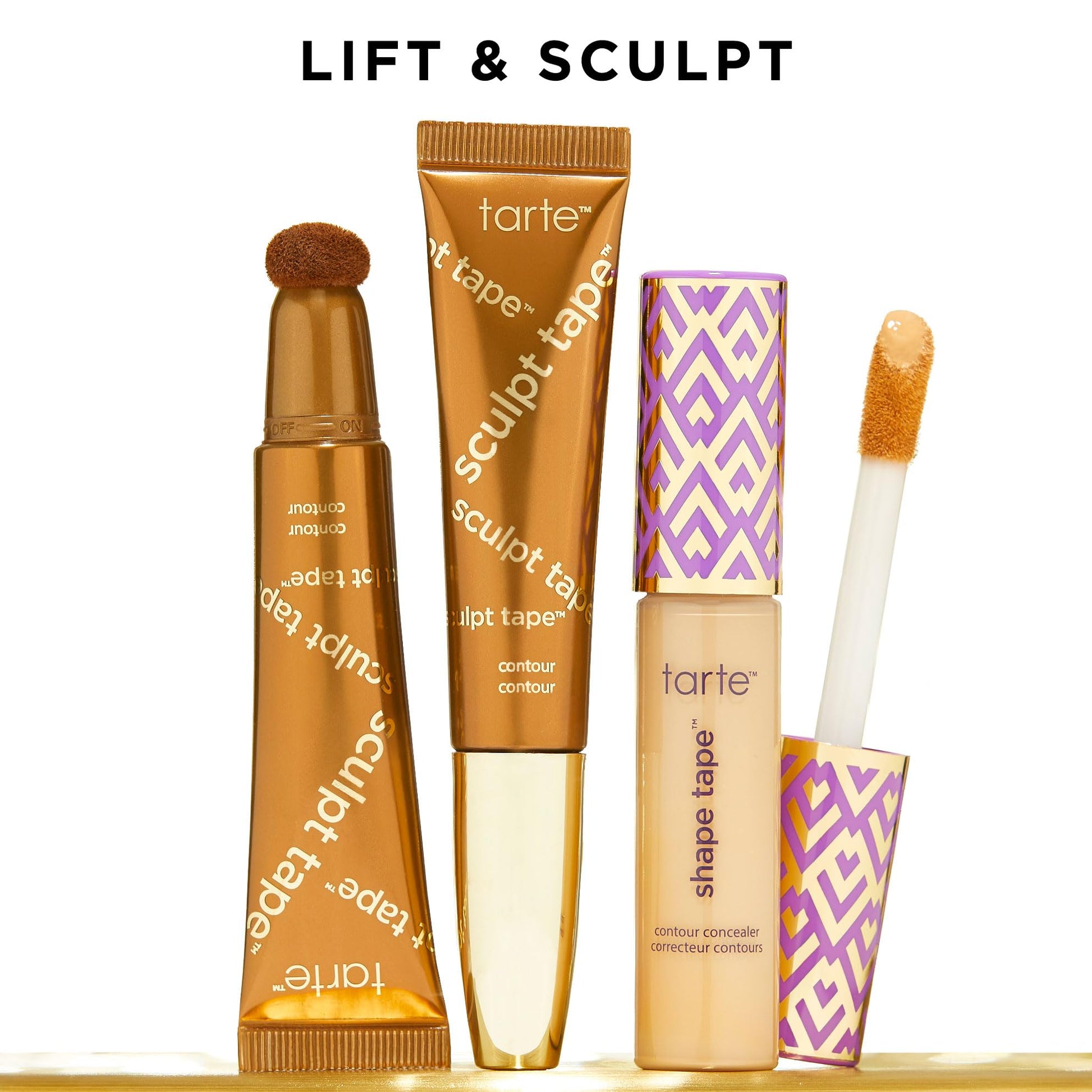 Imported USA makeup authentic Tarte Sculpt Tape container packaging