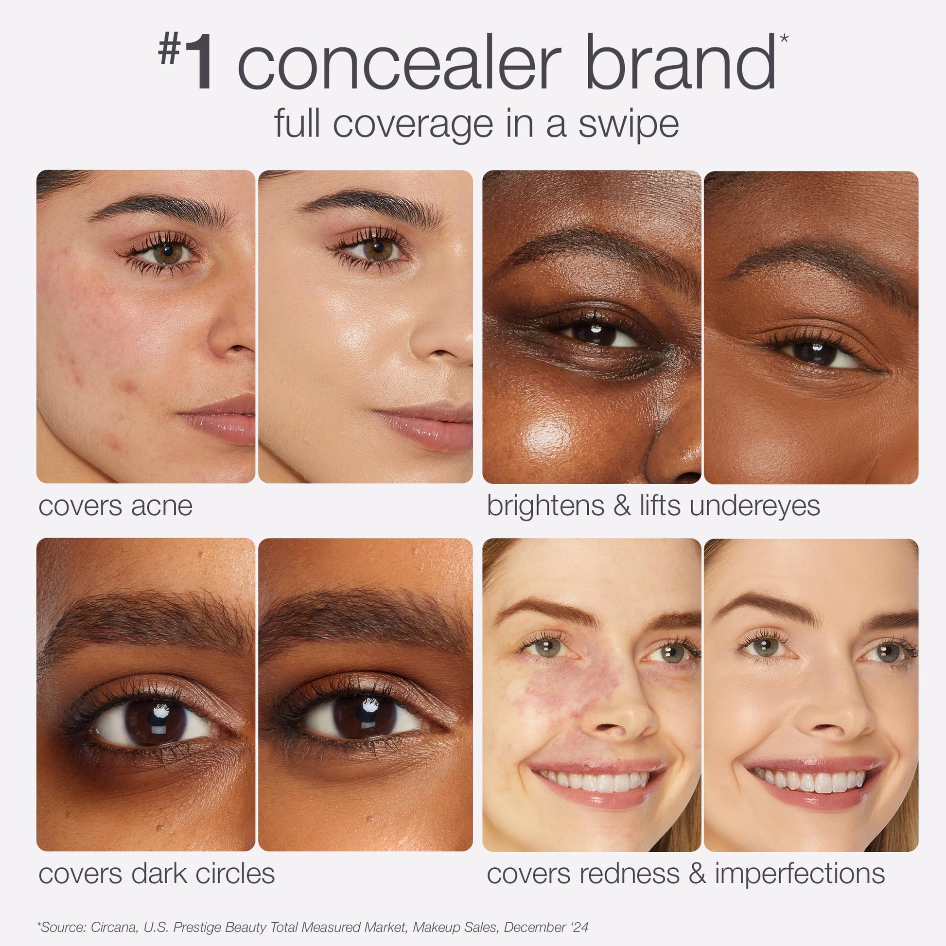 Authentic Tarte cosmetic liquid matte under eye concealer showing the official product packaging labels.