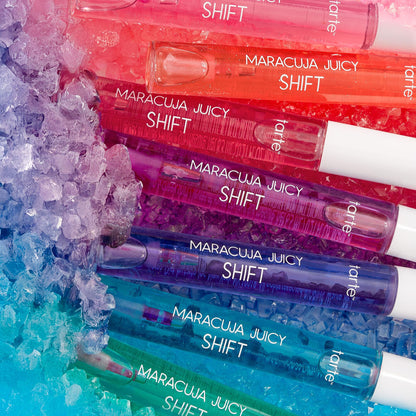 Close up of Tarte Maracuja Juicy shift texture