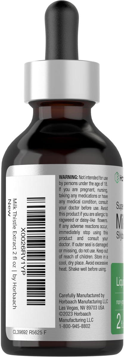 Two fluid ounces supplement bottle with premium dropper applicator for precise daily dosage