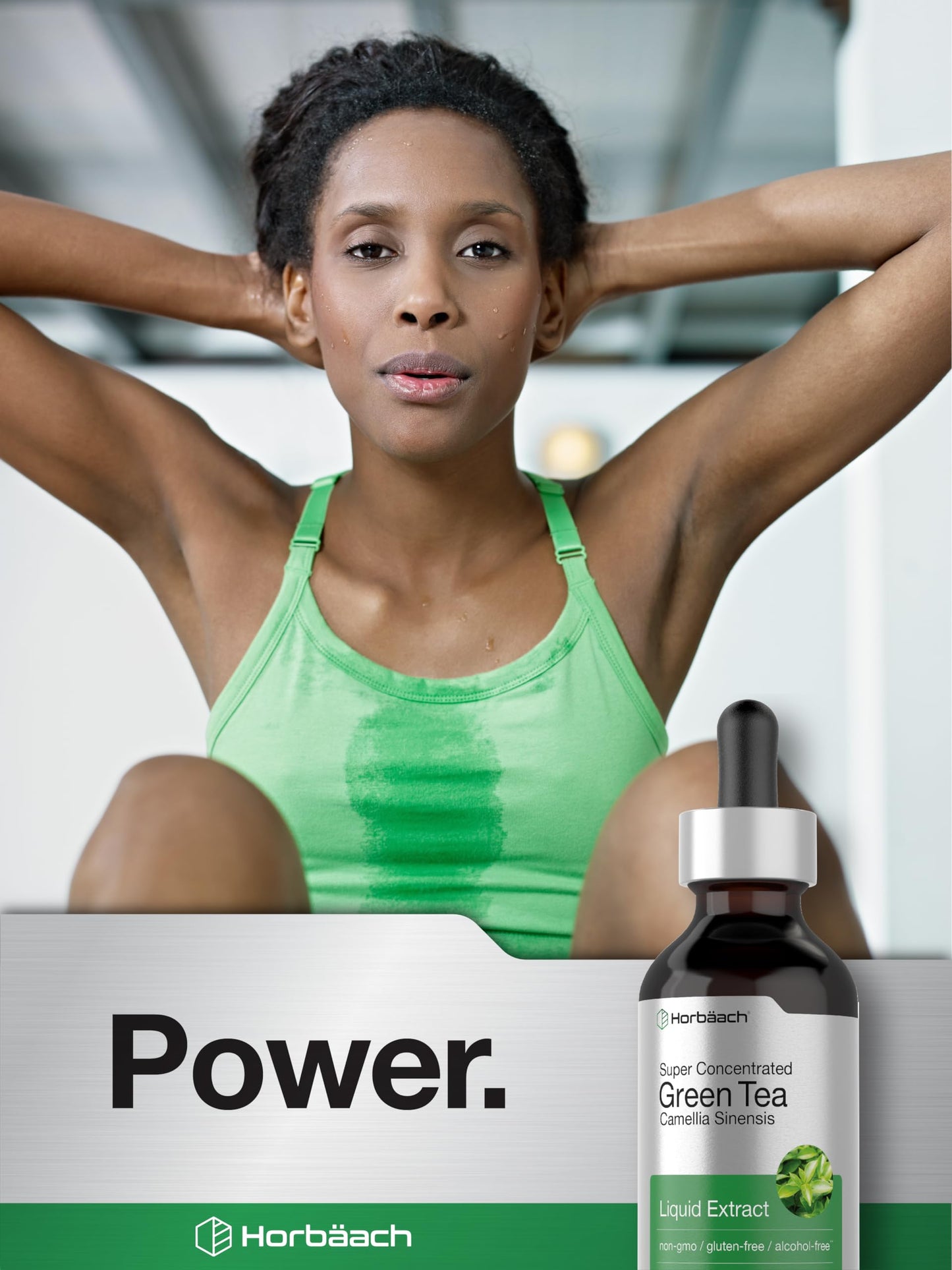 Horbaach liquid green tea extract for wellness support